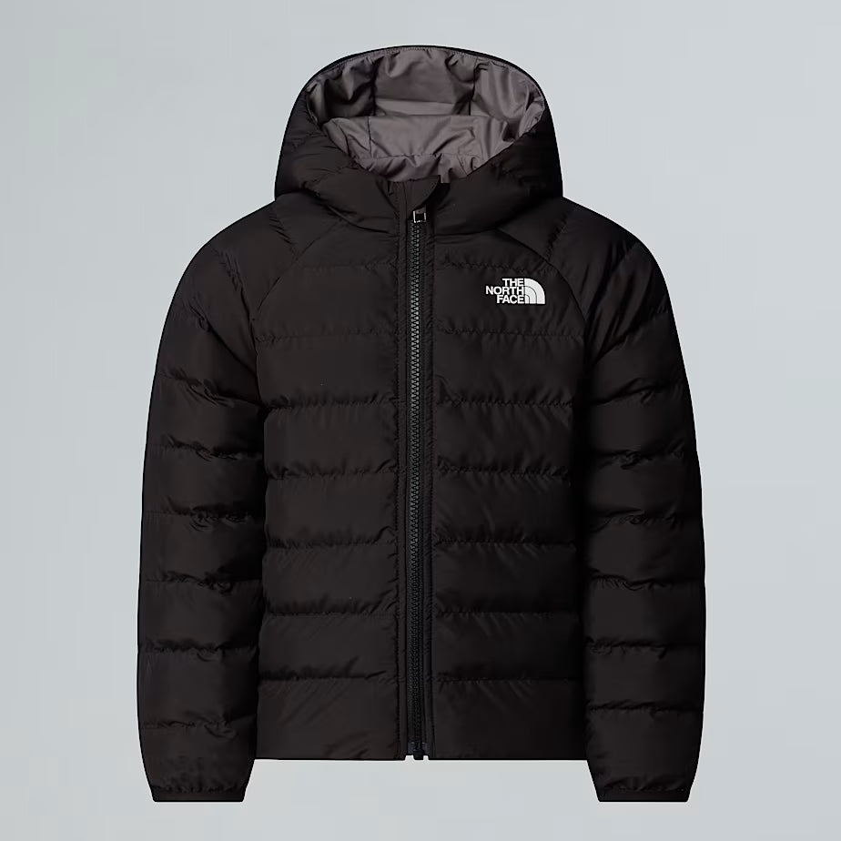 THE NORTH FACE Kids' Perrito Reversible Jacket - TNF BLACK- SMOKED PEARL
