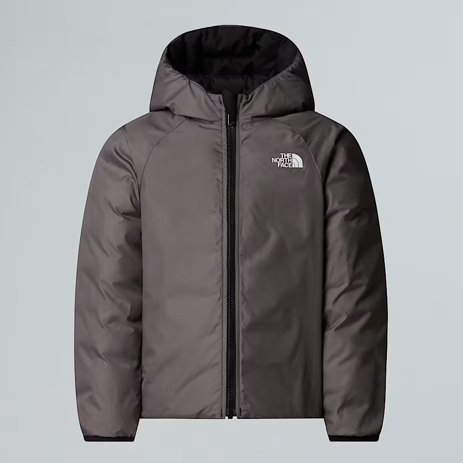 THE NORTH FACE Kids' Perrito Reversible Jacket - TNF BLACK- SMOKED PEARL