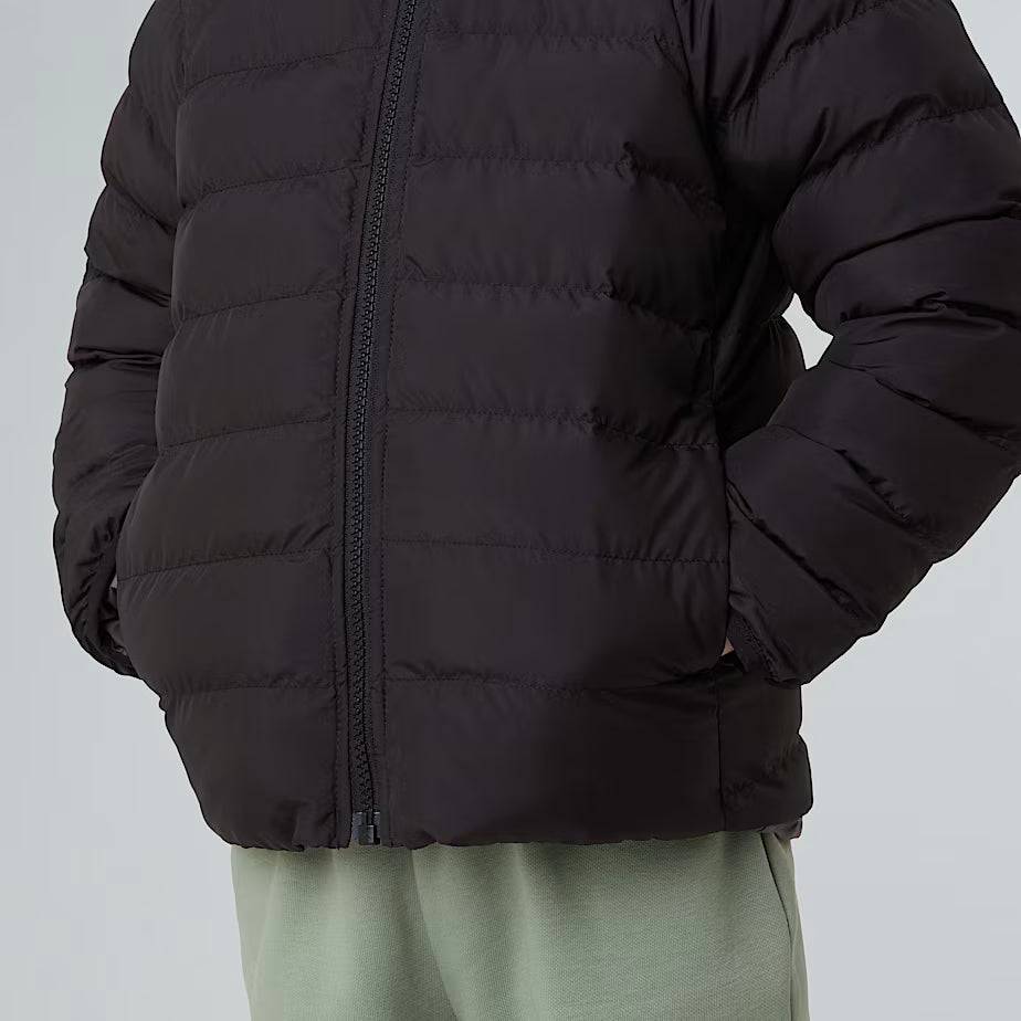 THE NORTH FACE Kids' Perrito Reversible Jacket - TNF BLACK- SMOKED PEARL