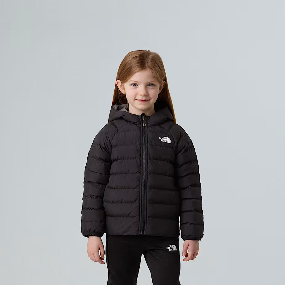 THE NORTH FACE Kids' Perrito Reversible Jacket - TNF BLACK- SMOKED PEARL