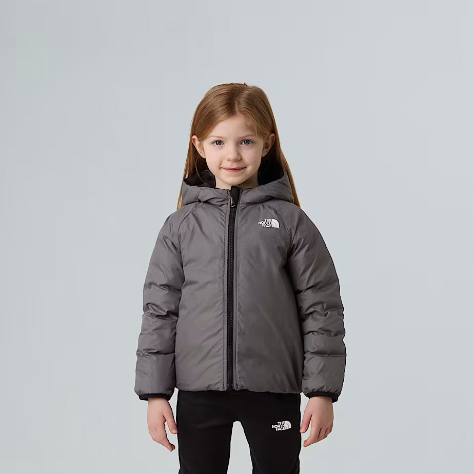 THE NORTH FACE Kids' Perrito Reversible Jacket - TNF BLACK- SMOKED PEARL