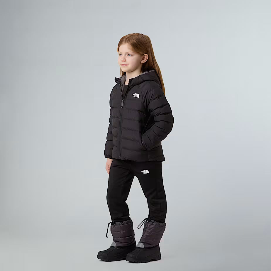 THE NORTH FACE Kids' Perrito Reversible Jacket - TNF BLACK- SMOKED PEARL
