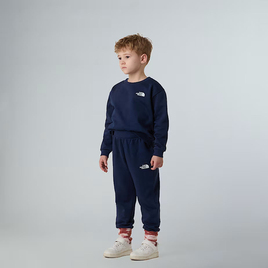 Kids' Simple Dome Fleece Set - Summit Navy (4-7 years)
