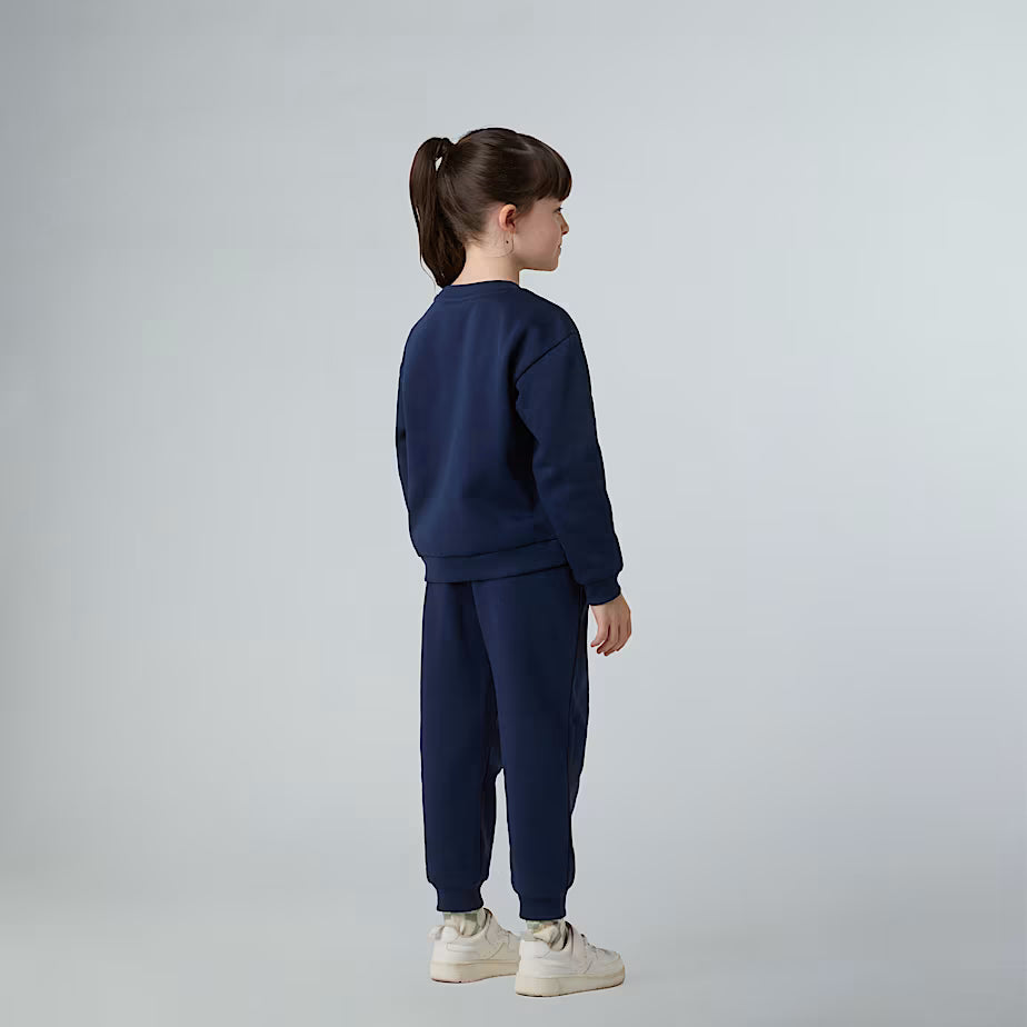 Kids' Simple Dome Fleece Set - Summit Navy (4-7 years)