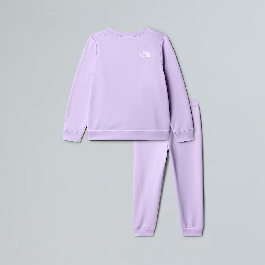 Completo in pile THE NORTH FACE Performance da Bambini (2-7 anni) LITE LILAC