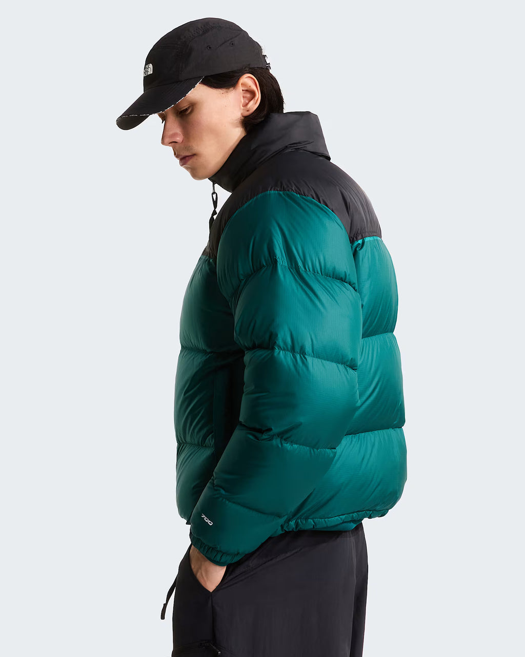 Piumino The North Face 1996 Retro Nuptse Jacket - Pacific Teal-TNF Black