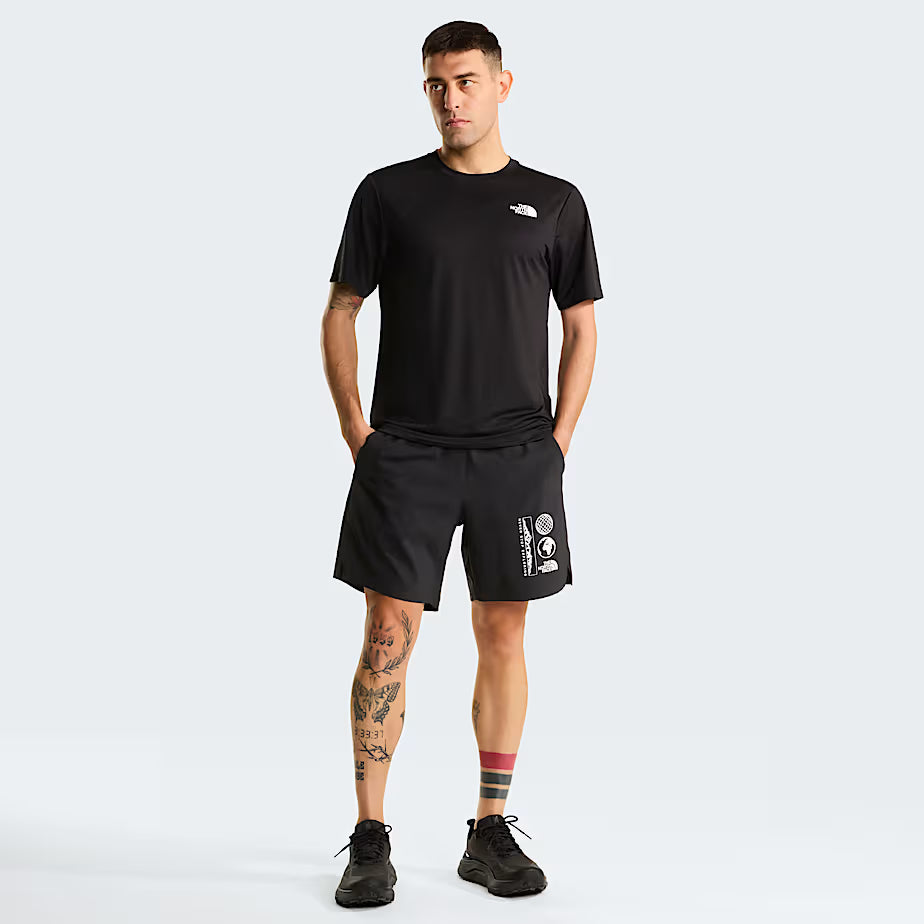 🏃‍♂️ The North Face Pantaloncini 24/7 Graphic 17,7 cm Uomo - Black