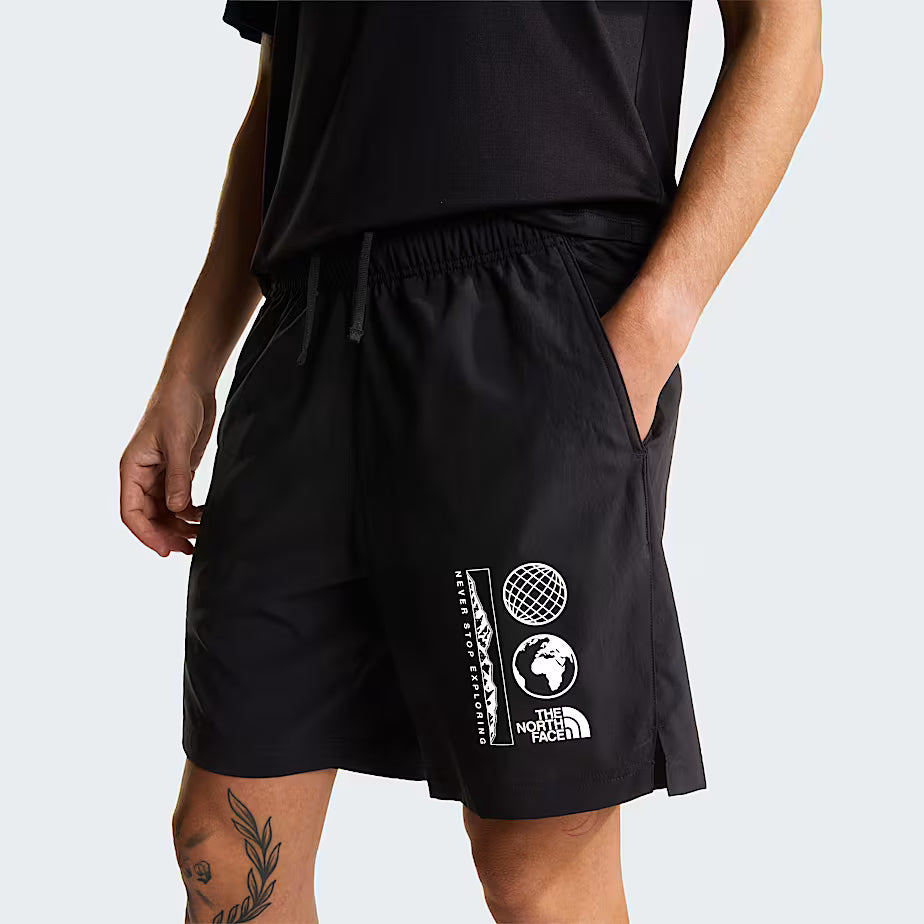 🏃‍♂️ The North Face Pantaloncini 24/7 Graphic 17,7 cm Uomo - Black