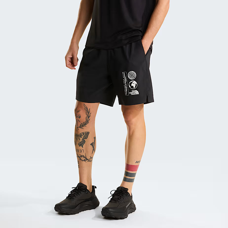 🏃‍♂️ The North Face Pantaloncini 24/7 Graphic 17,7 cm Uomo - Black