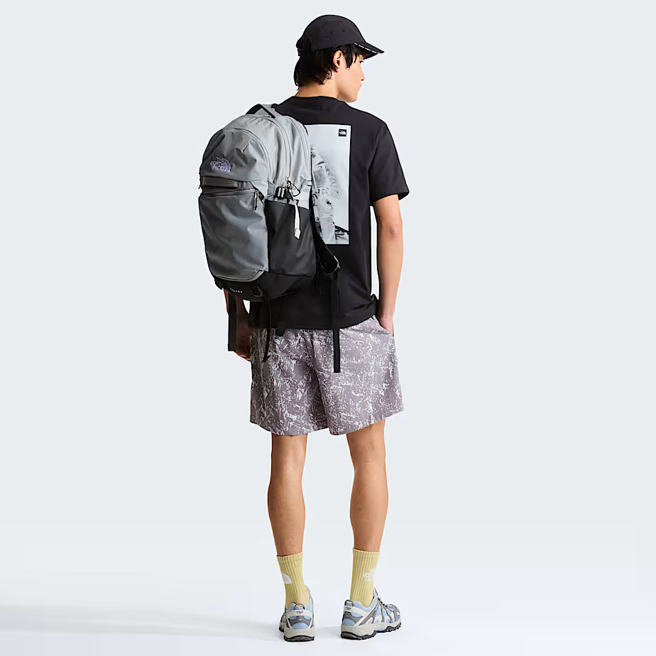 🩳 The North Face Pantaloncini Pull-On Class V Pathfinder 7” - Transcendent Grey Rock Texture Print