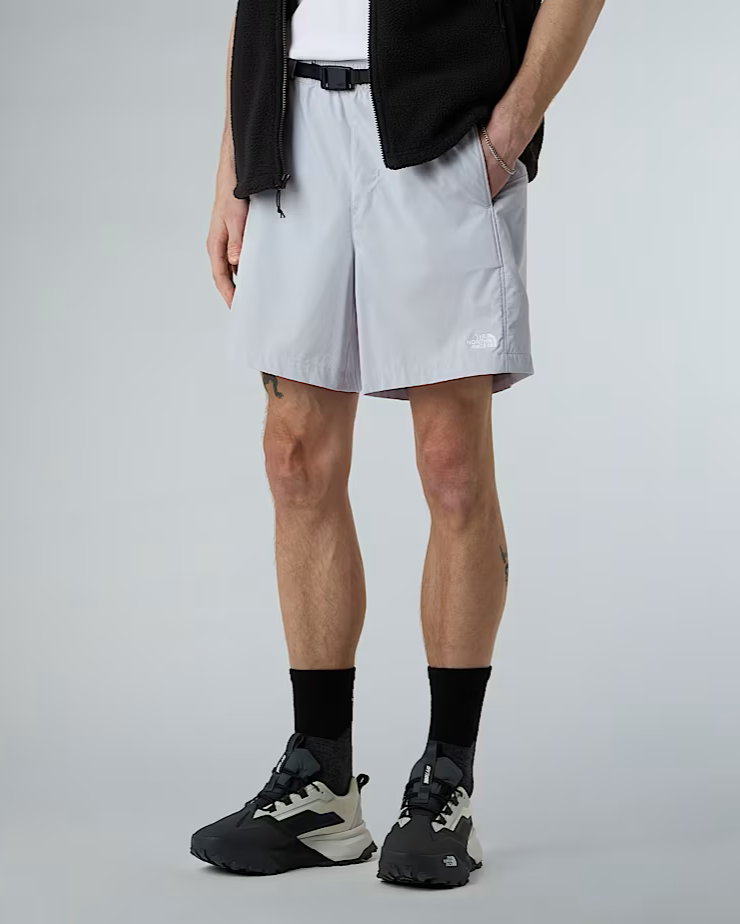 THE NORTH FACE Men's Class V Pathfinder Belted Shorts - 7" BLACK