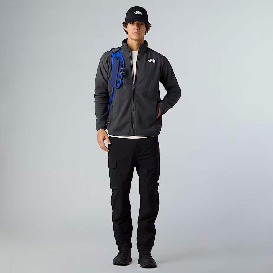 Felpa in Pile THE NORTH FACE Glacier Full Zip - ASPHALT GREY