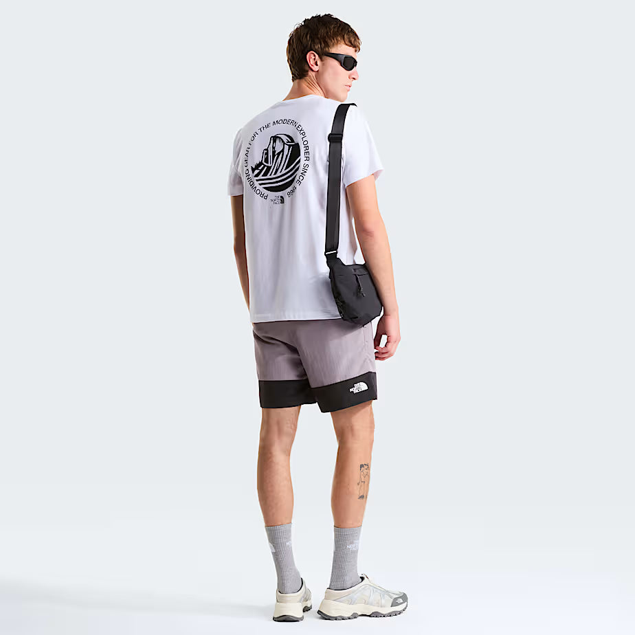 🩳 The North Face Pantaloncini Leynar -  Transcendent Grey-TNF Black