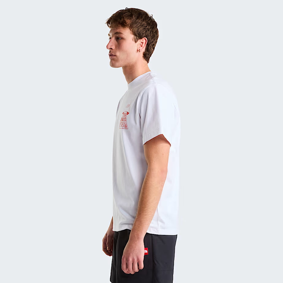 👕 The North Face T-shirt Mountain Play Relaxed Graphic - White