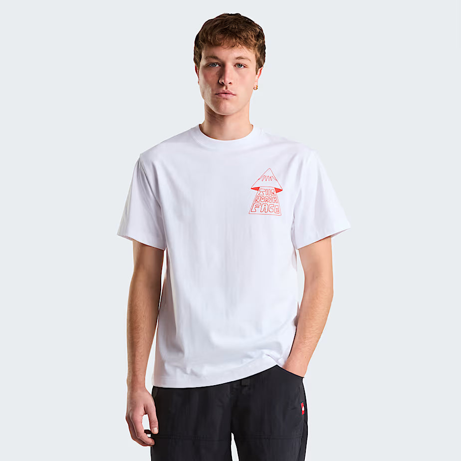 👕 The North Face T-shirt Mountain Play Relaxed Graphic - White