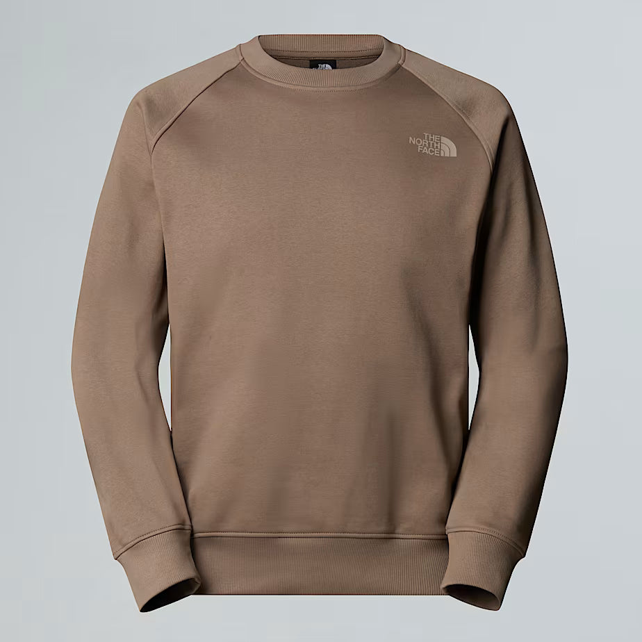 Felpa THE NORTH FACE NSE Raglan Box da Uomo - MOCHA BROWN-MUSHROOM GREY