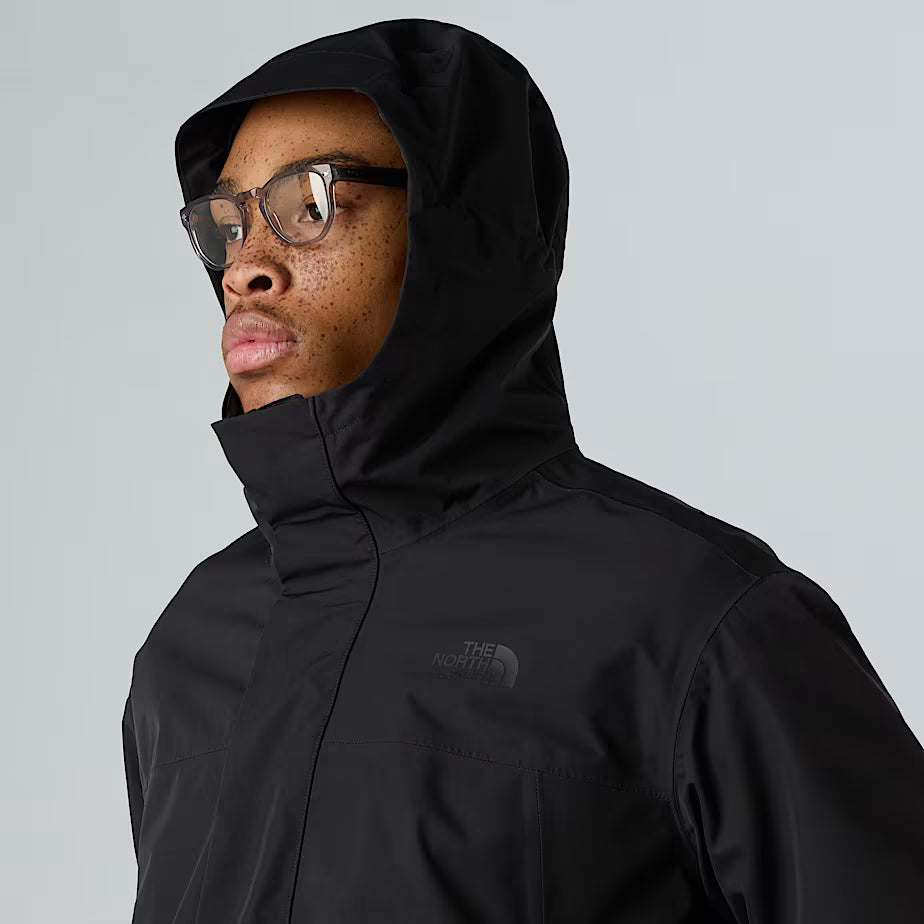 THE NORTH FACE Nukabira Rain Parka Shell for men - TNF BLACK