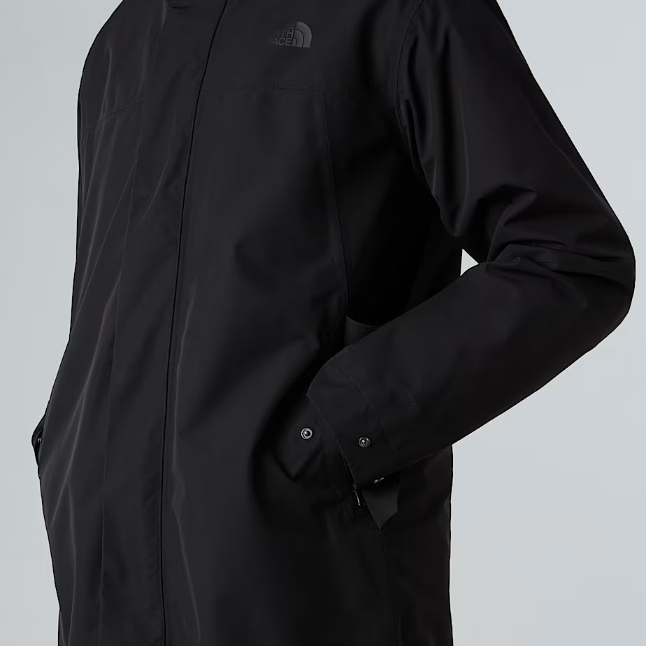 THE NORTH FACE Nukabira Rain Parka Shell for men - TNF BLACK