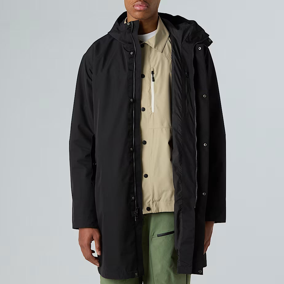 THE NORTH FACE Nukabira Rain Parka Shell for men - TNF BLACK