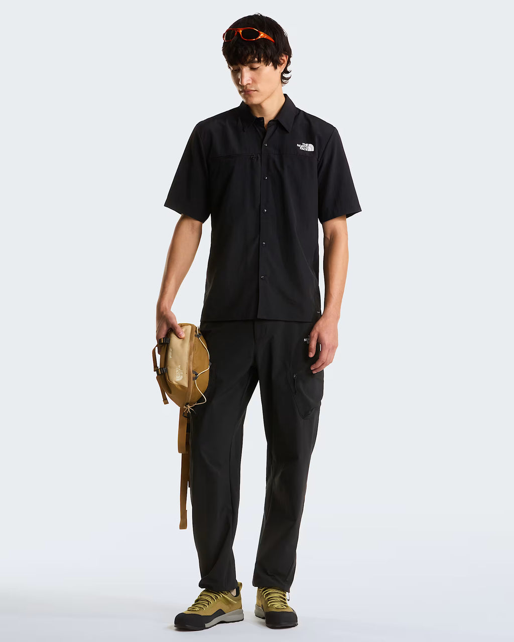 The North Face Camicia Ripiegabile Uomo - Black