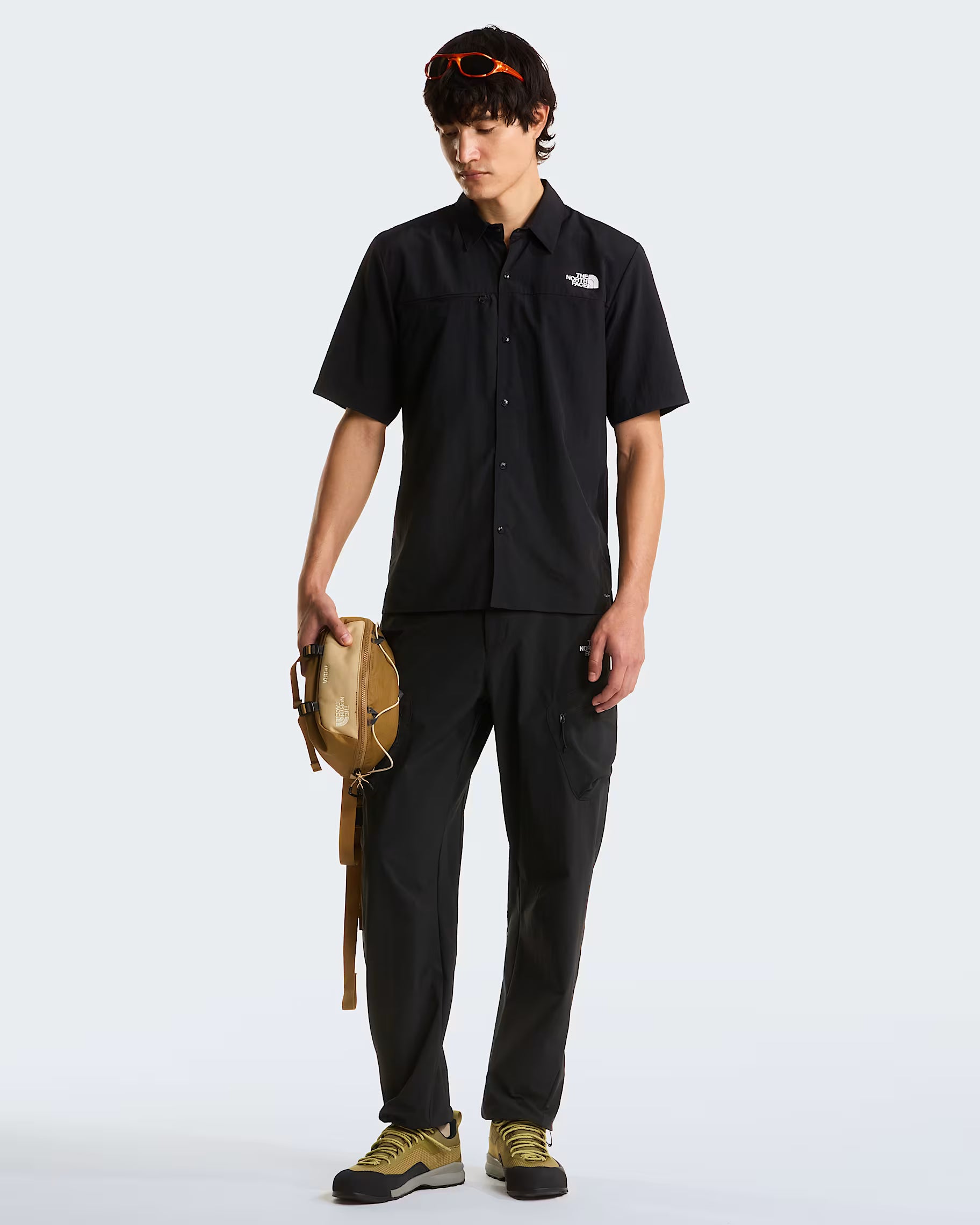 The North Face Camicia Ripiegabile Uomo - Black