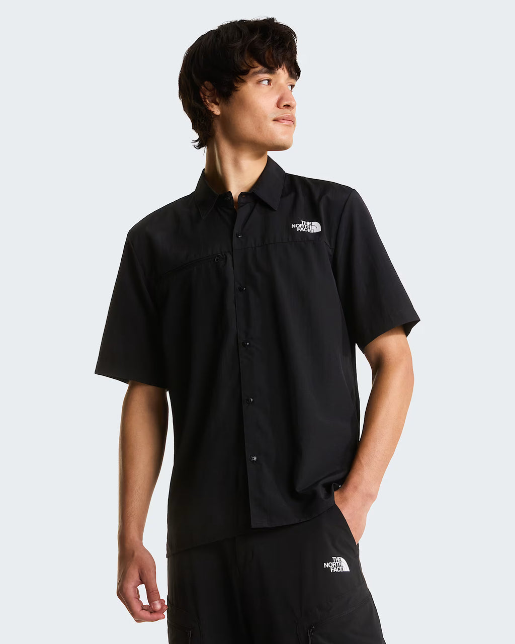 The North Face Camicia Ripiegabile Uomo - Black