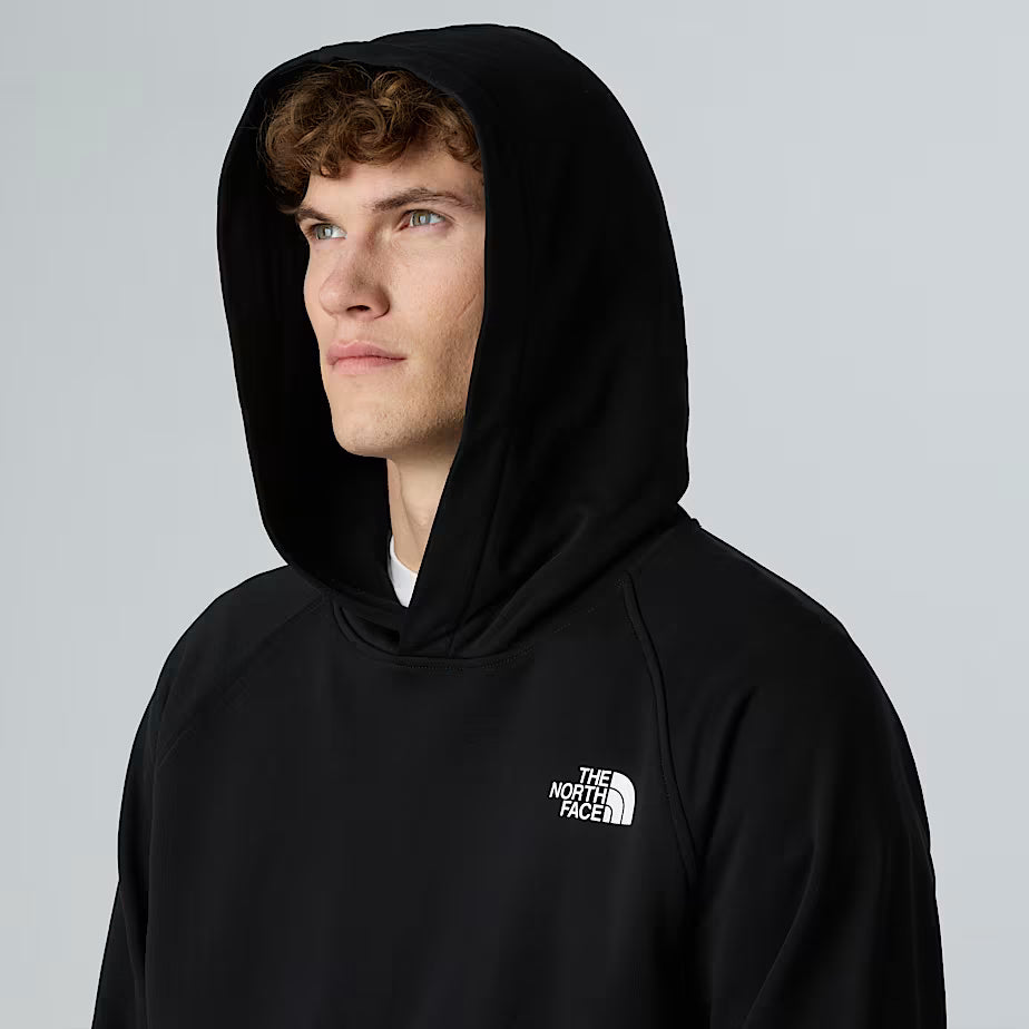 THE NORTH FACE Men's NSE Box Raglan Hoodie - TNF BLACK - TNF WHITE