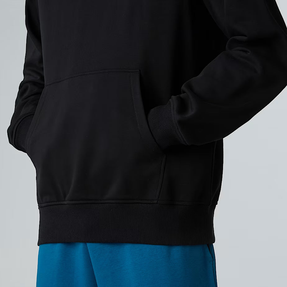THE NORTH FACE Men's NSE Box Raglan Hoodie - TNF BLACK - TNF WHITE