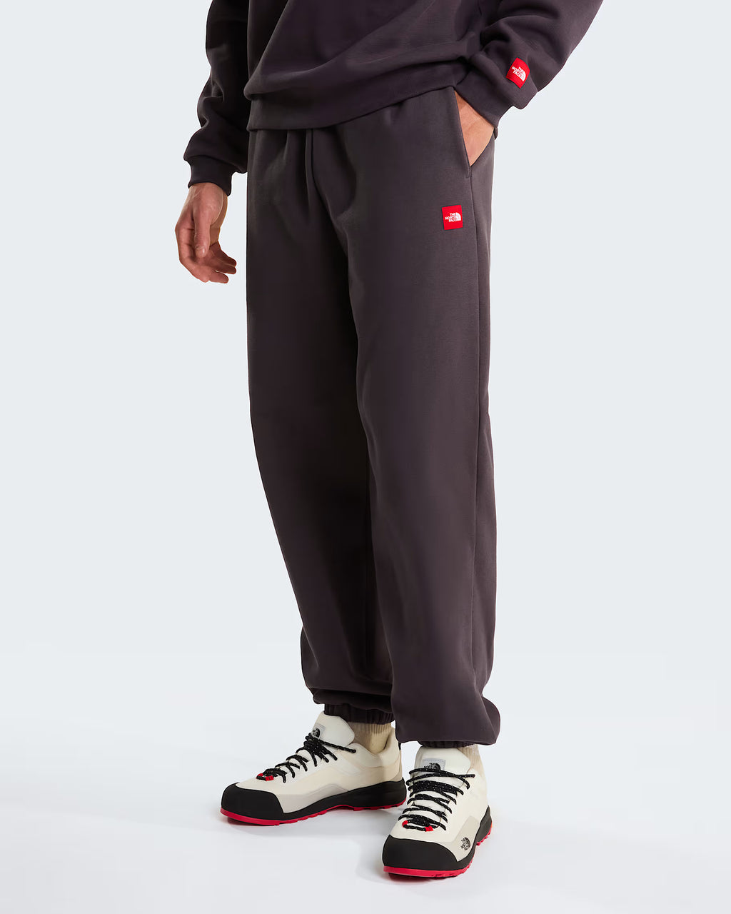 Pantaloni Tuta The North Face Red Box Joggers Uomo -  Obsidian