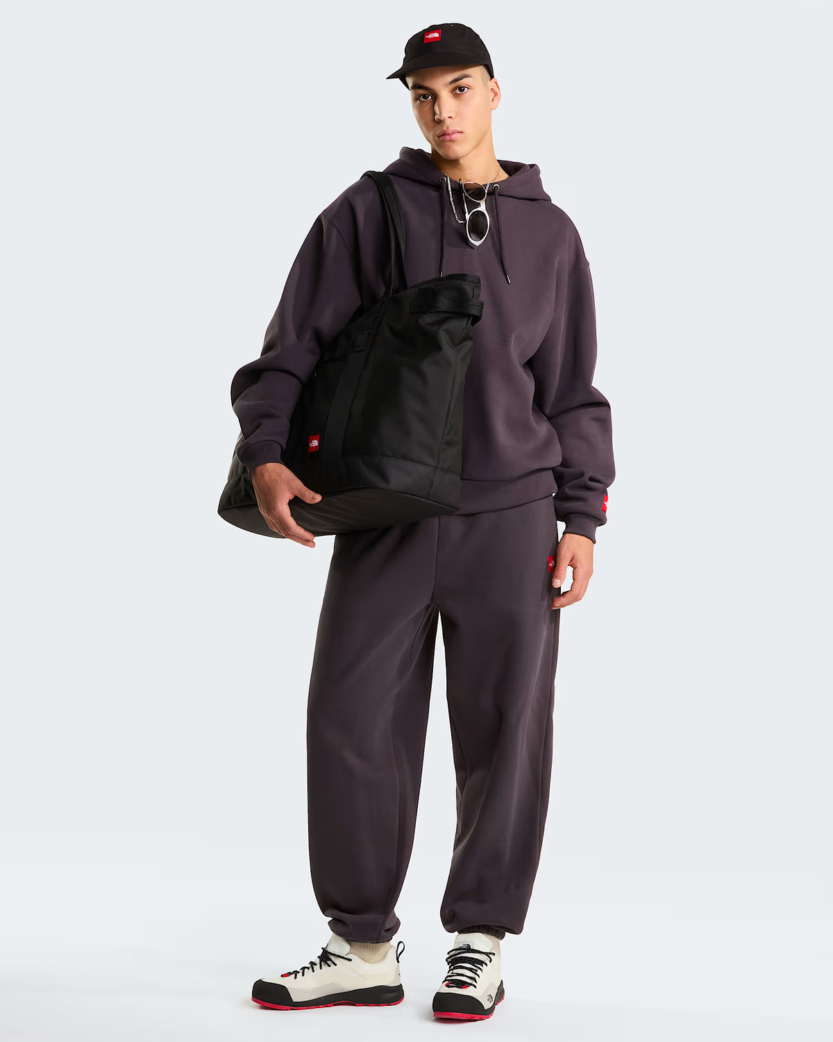 Pantaloni Tuta The North Face Red Box Joggers Uomo -  Obsidian