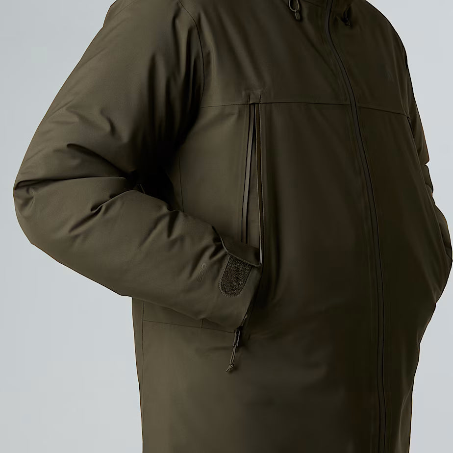 THE NORTH FACE Men's Mountain Range Down Parka – NEW TAUPE GREEN