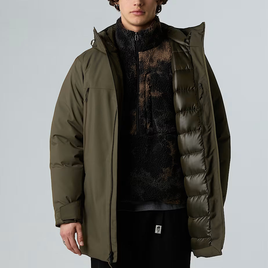 Parka in Piumino THE NORTH FACE Mountain Range da Uomo – NEW TAUPE GREEN