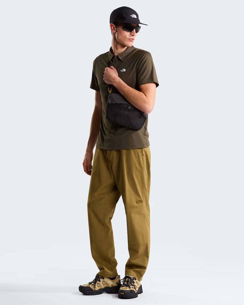 The North Face Tanken Polo Uomo Taupe Green