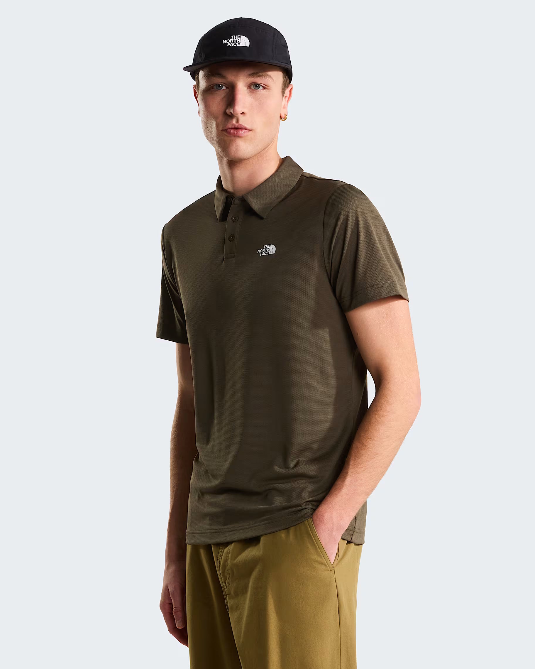 The North Face Tanken Polo Uomo Taupe Green