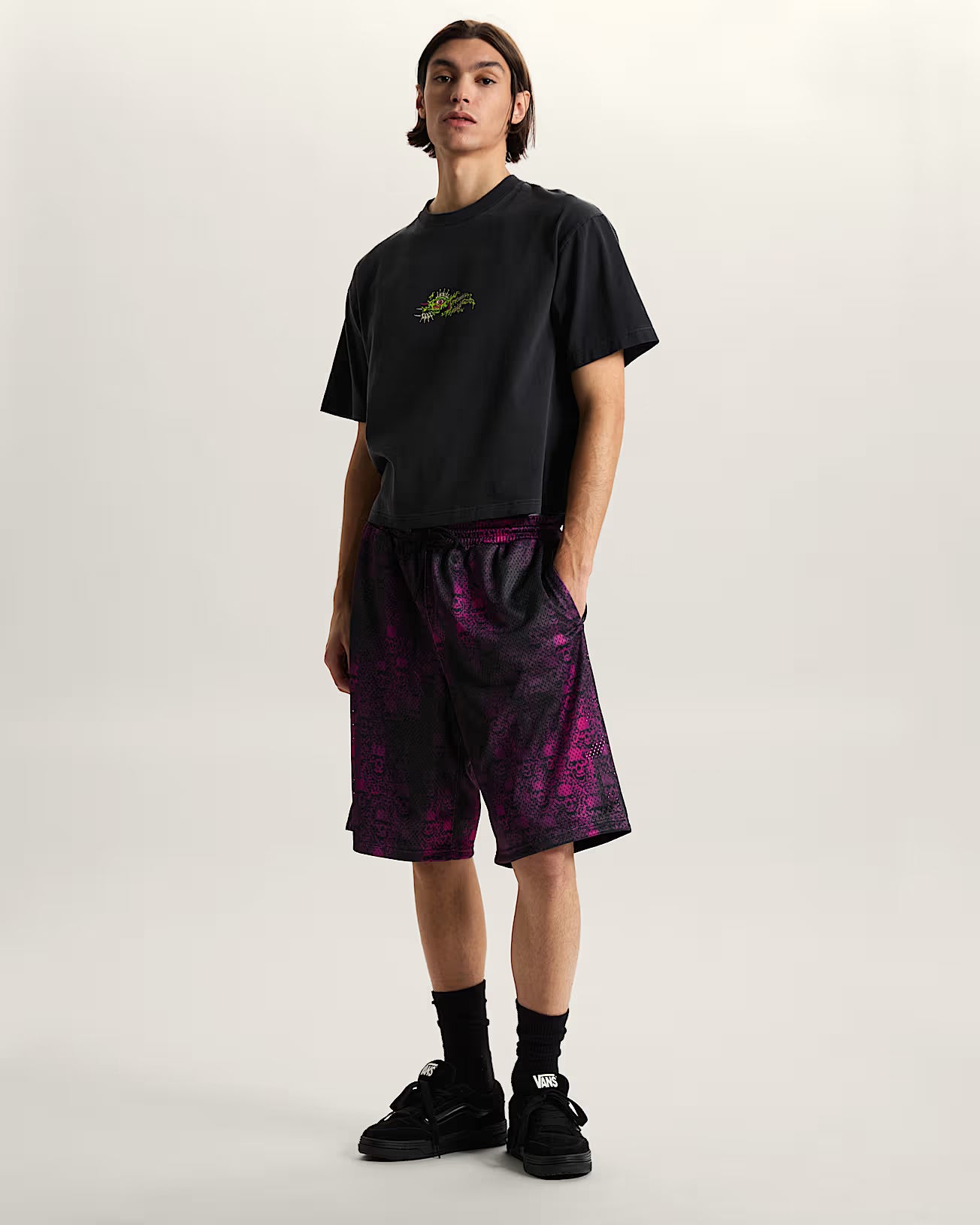 🛹 Vans Wreckpack Mesh Shorts – Pantaloncini Unisex in Mesh - Purple
