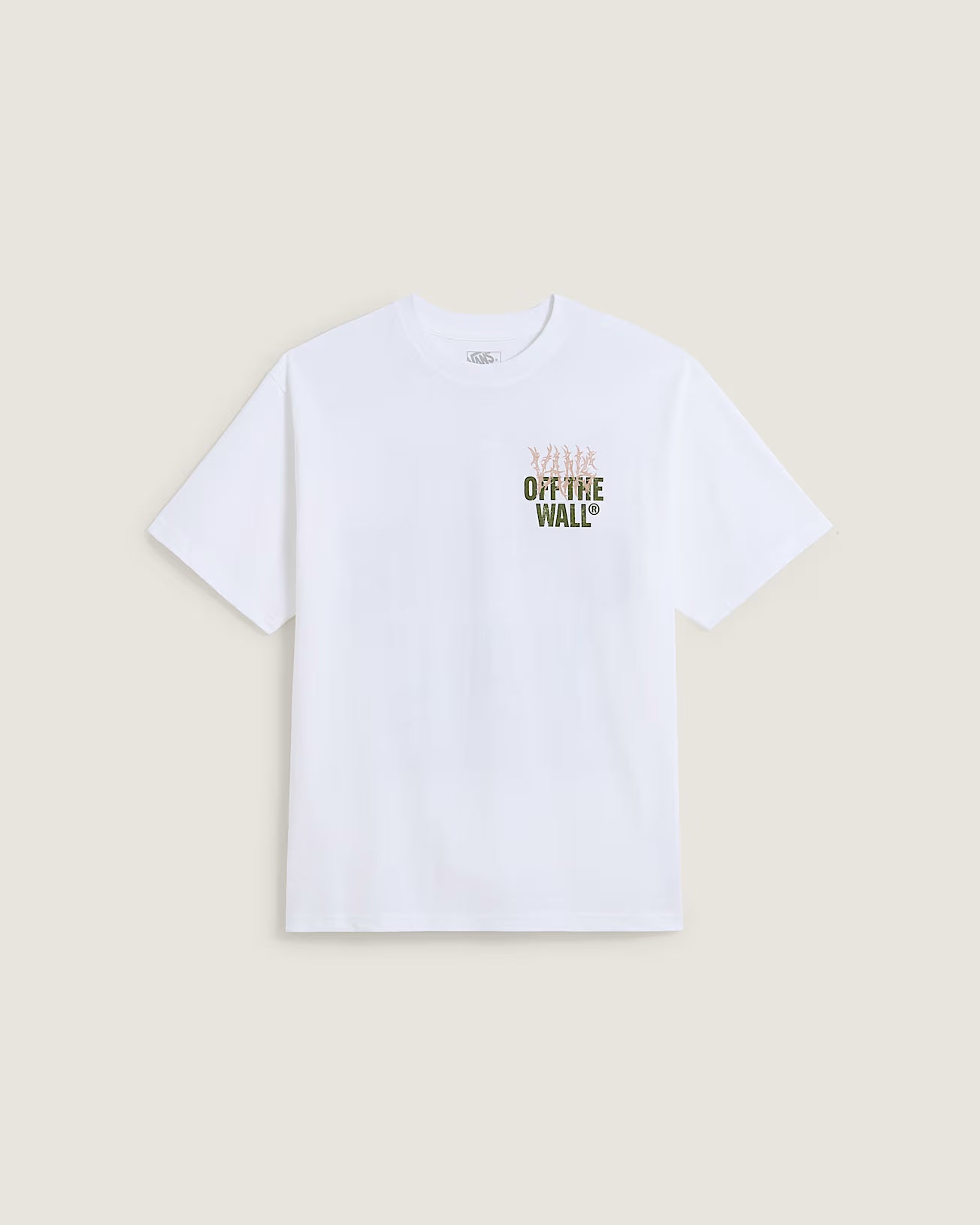 VANS Metal Wall T-shirt - WHITE