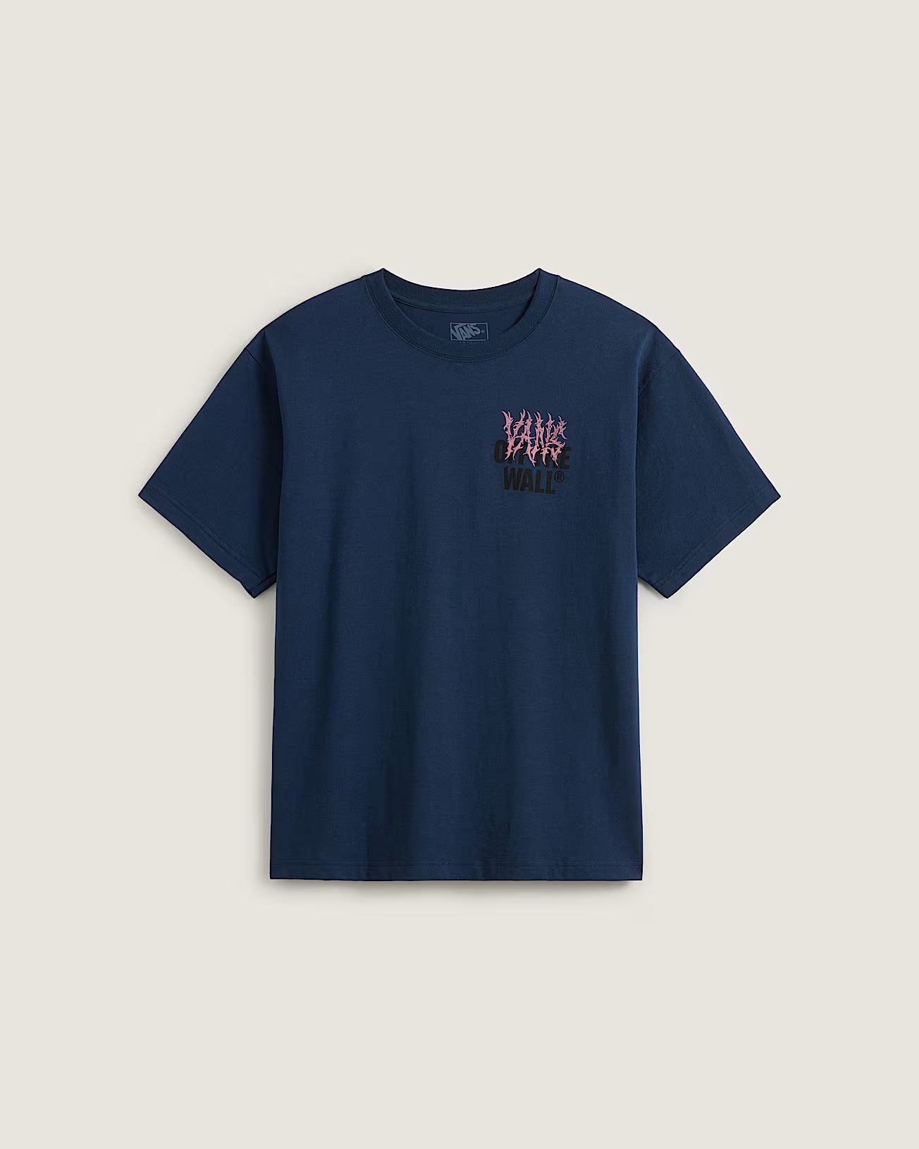 VANS Metal Wall T-shirt - NAVY BLUE