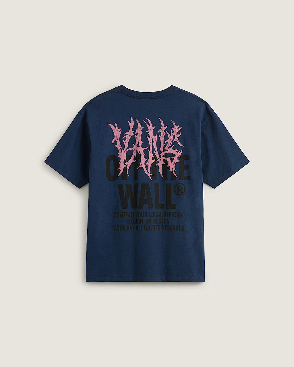 T-shirt VANS Metal Wall - NAVY BLUE