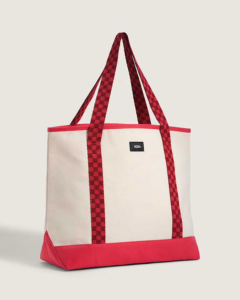 👜 Vans Pergs Midi Tote Bag – Borsa Tote Unisex - Red