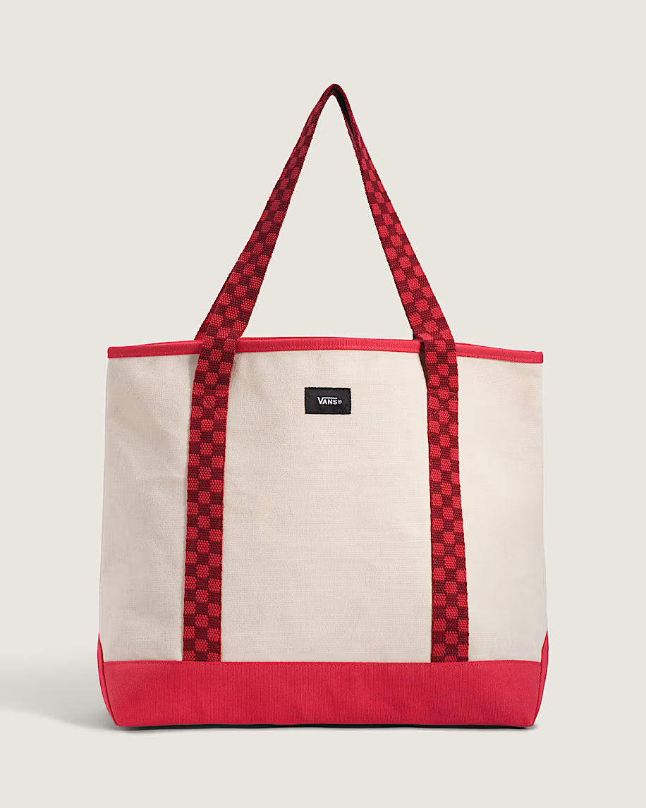👜 Vans Pergs Midi Tote Bag – Borsa Tote Unisex - Red