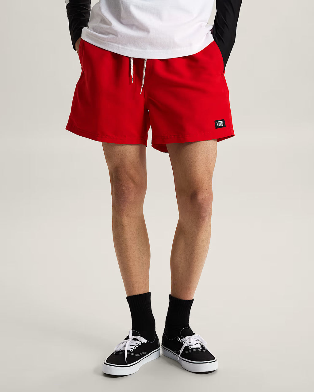 🩳 Vans Primary II Elastic Volley – Costume da Bagno - Red