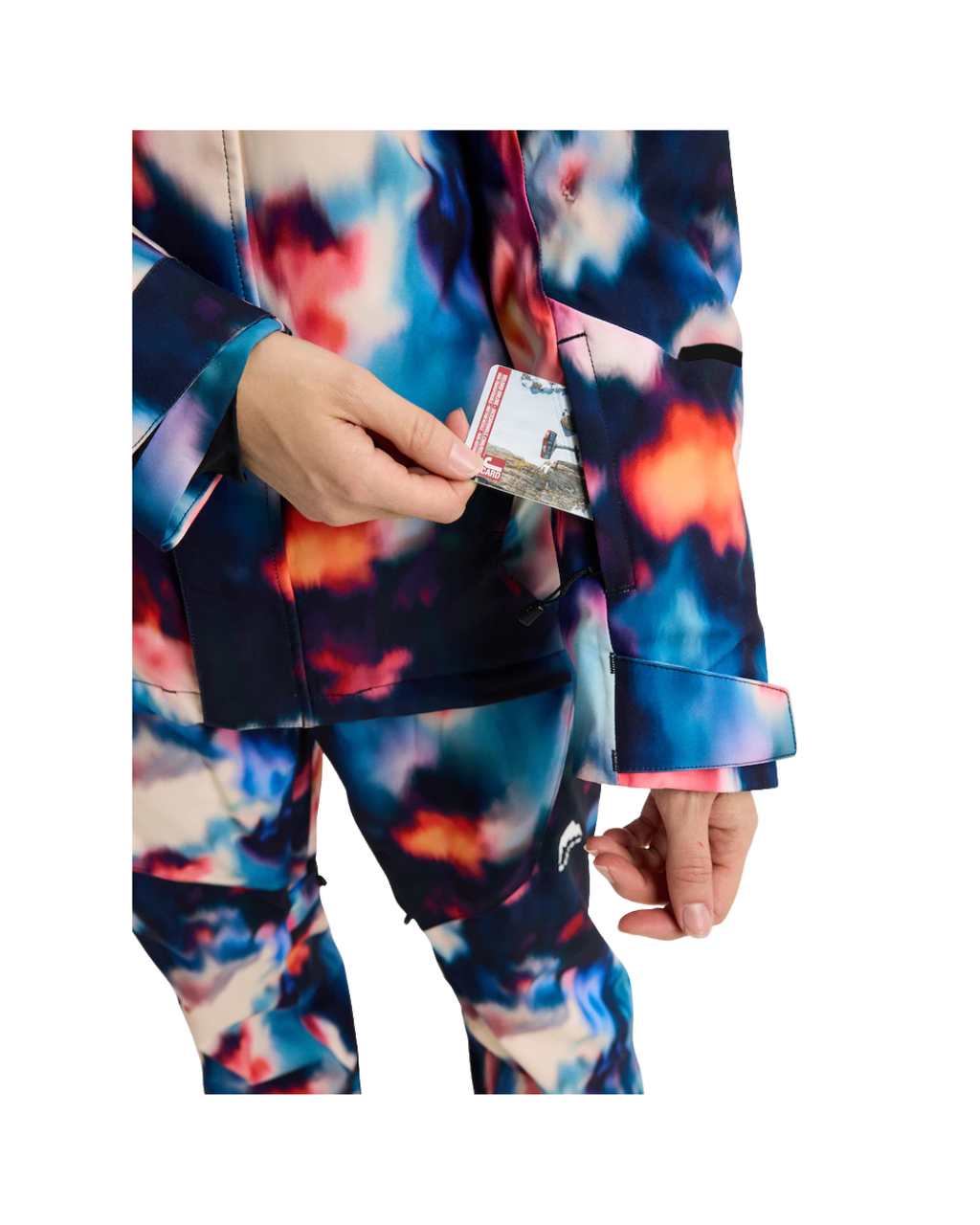 Giacca da Snowboard Donna BURTON Reserve 2L Insulated Stretch Floral Blur