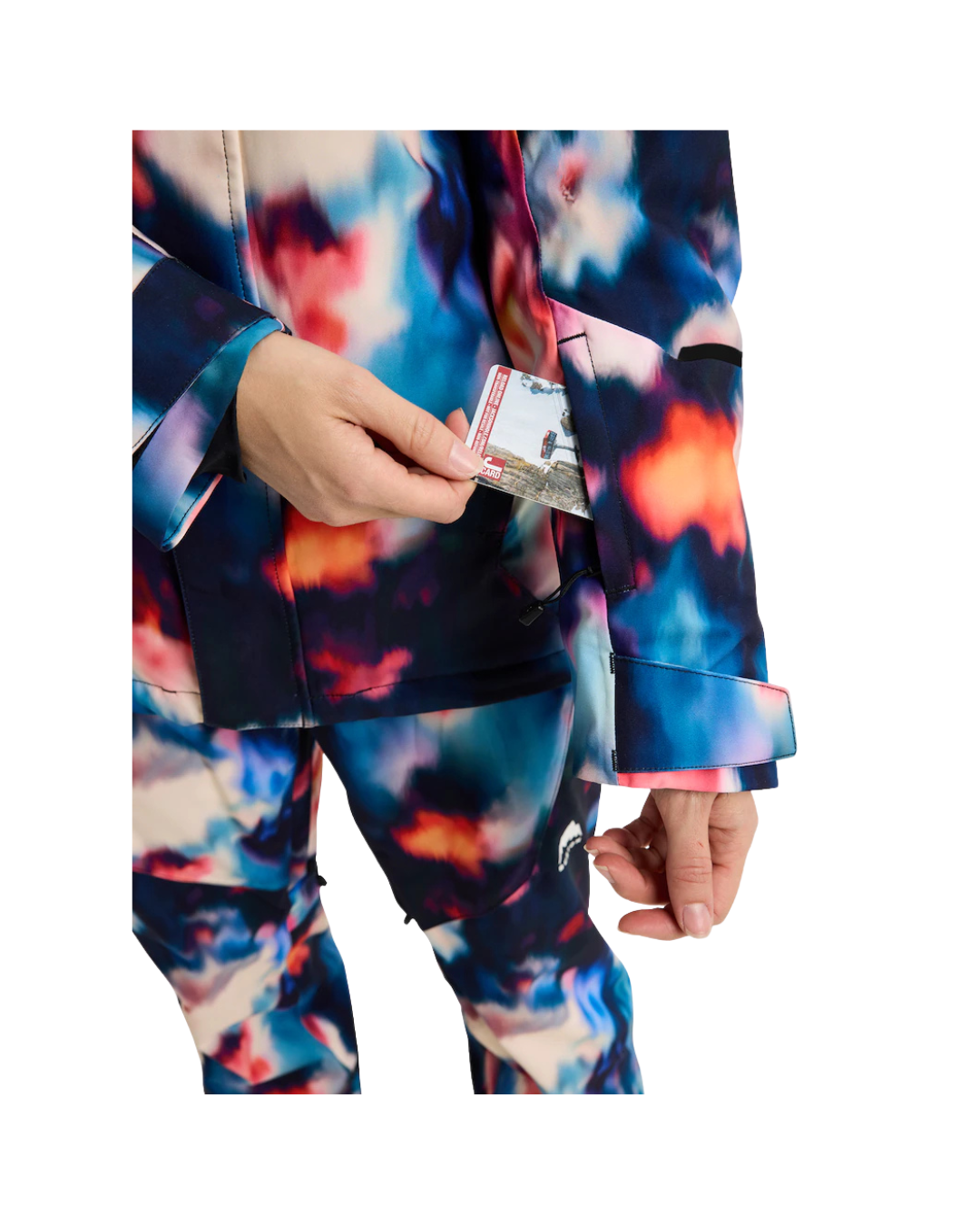 Giacca da Snowboard Donna BURTON Reserve 2L Insulated Stretch Floral Blur