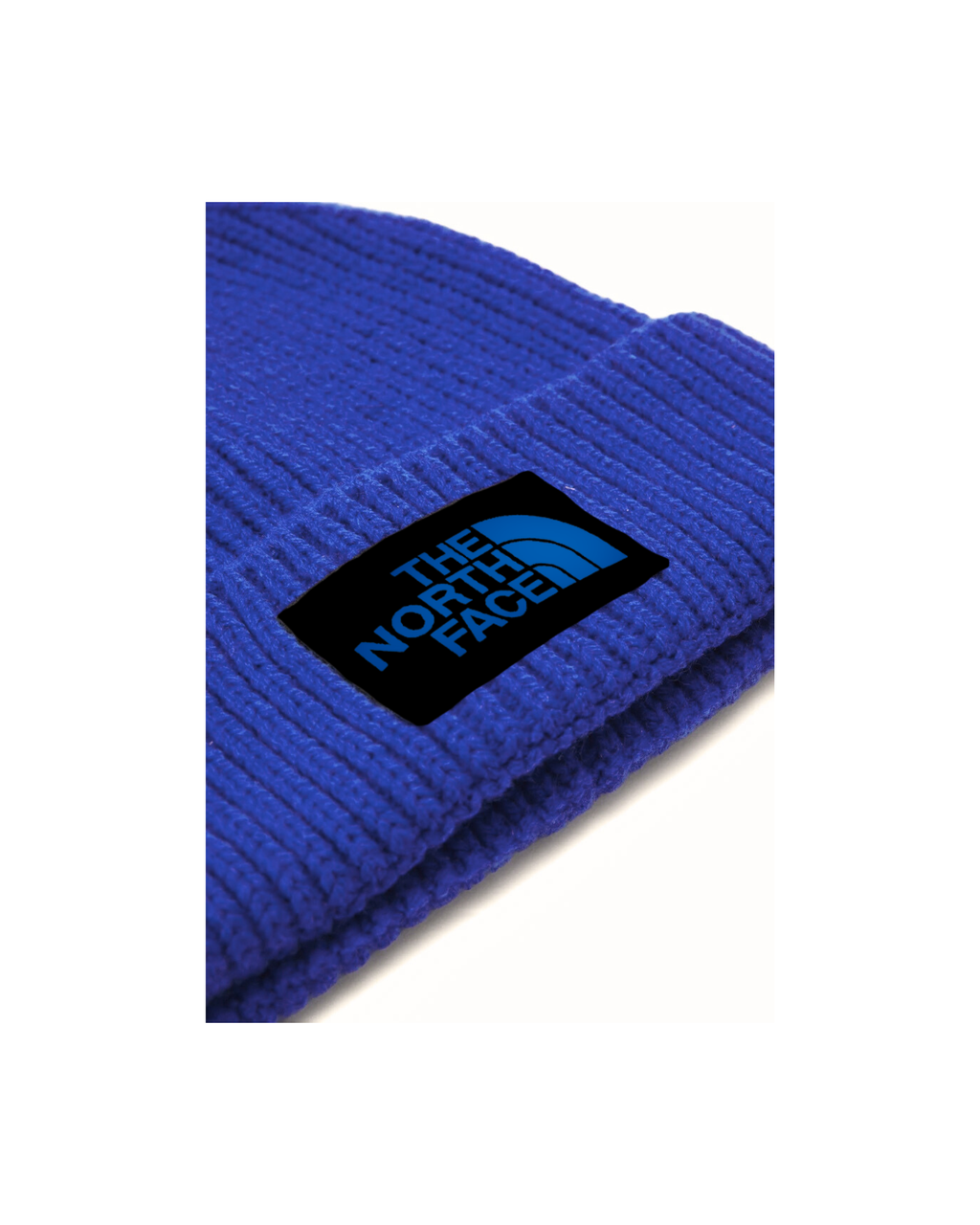 THE NORTH FACE Cuffed Beanie with Box Logo - EVERGREEN