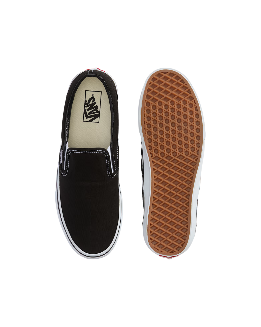 Scarpe VANS Slip-On Black - White