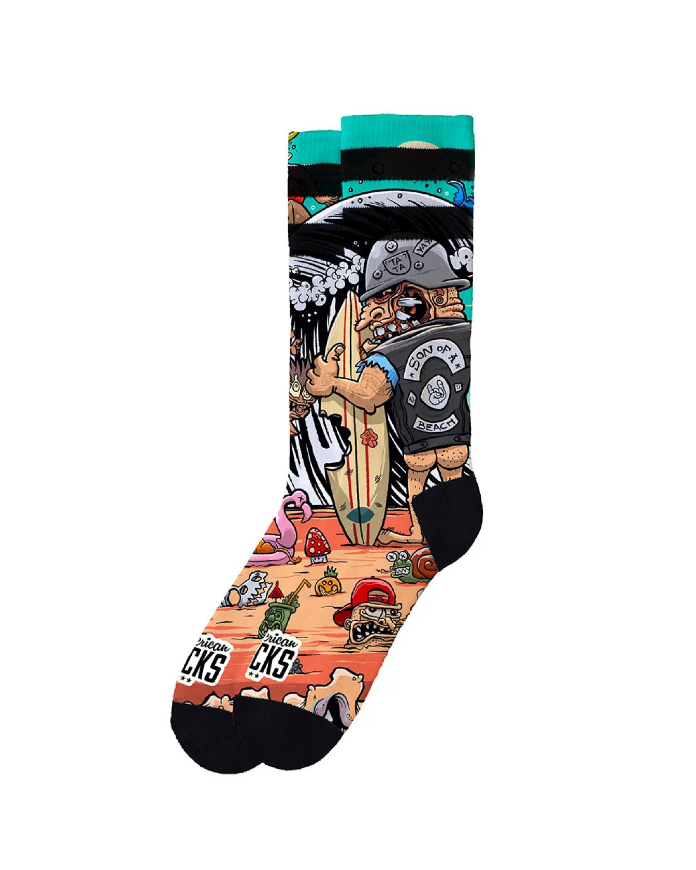 Calze AMERICAN SOCKS  Signature Mid High Son Of Beach