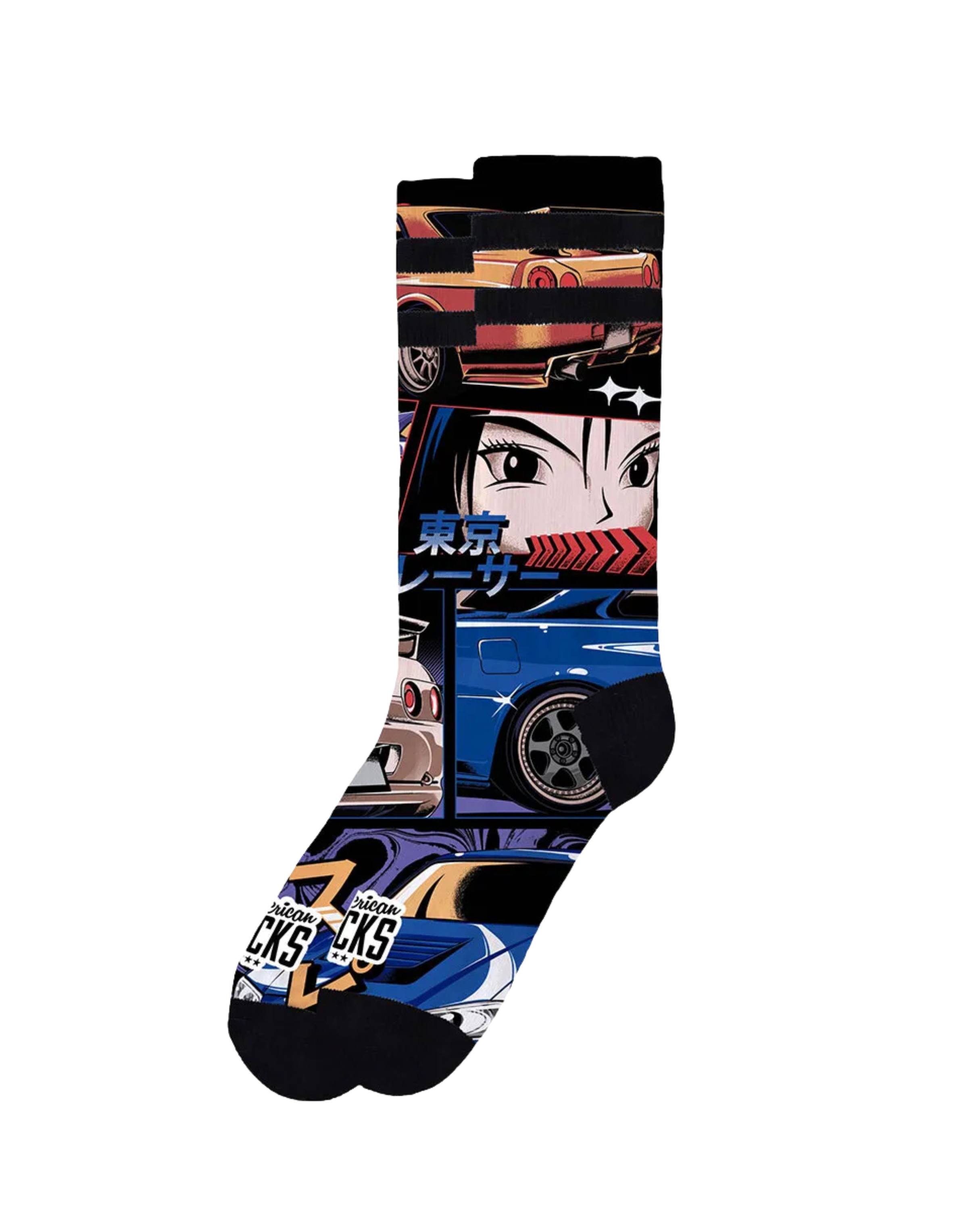 Calze AMERICAN SOCKS  Signature Mid OpenTokyo Drift