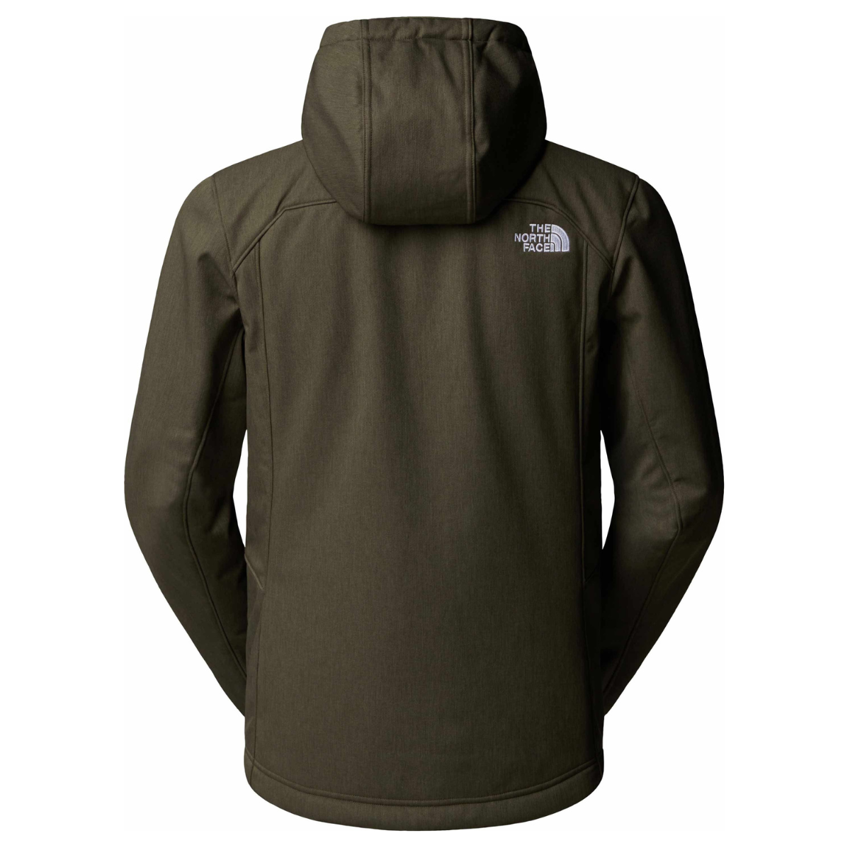 THE NORTH FACE Men's Quest Hooded Softshell Jacket - NEW TAUPE GREEN\DARK HEATHER