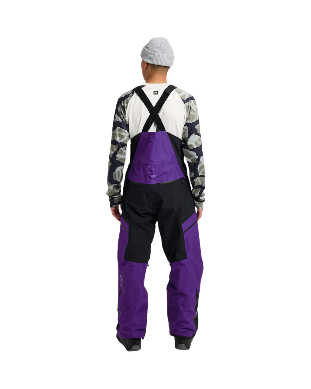 Salopette da Snowboard BURTON  Reserve GORE-TEX 2L Bib Prism Violet True Black