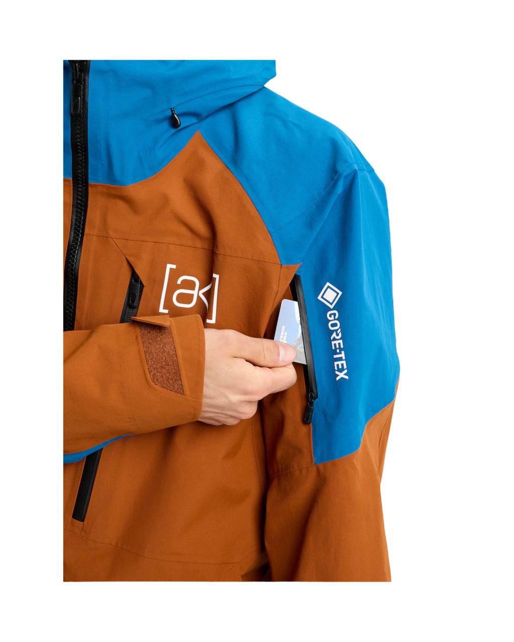 Giacca da Snowboard BURTON [ak]® Cyclic GORE-TEX 2L Chestnut Brown / Blue Teal